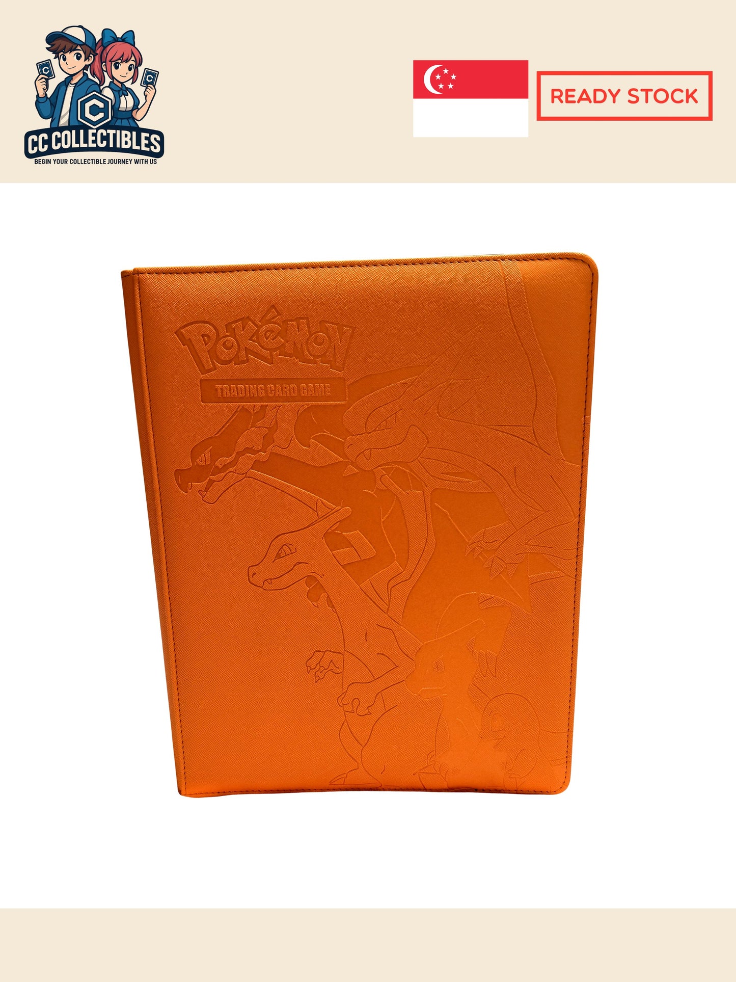 Pokémon 9 Pocket Embossed Trading Card Binder Album - 12 designs