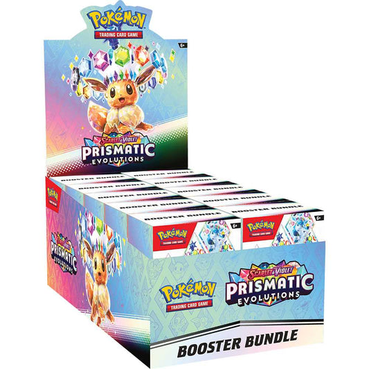 Pokémon TCG: Scarlet & Violet Prismatic Evolutions Booster Bundle