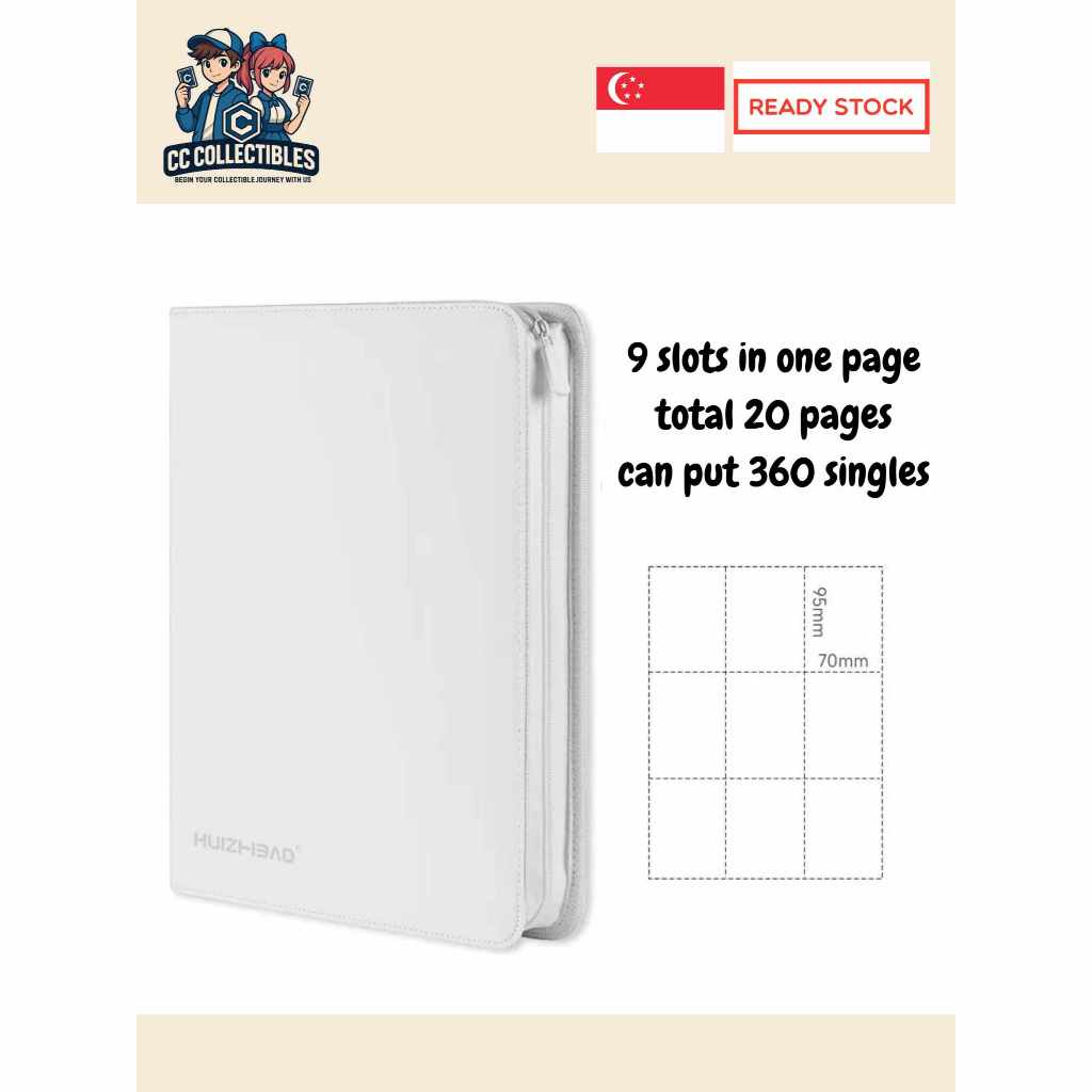 Waterproof Trading Card Binder (360/480 slots)