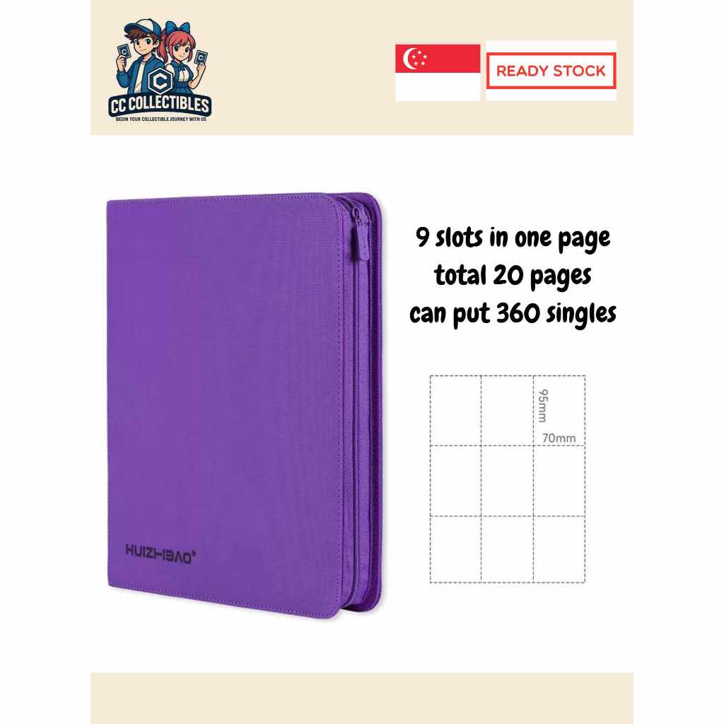 Waterproof Trading Card Binder (360/480 slots)