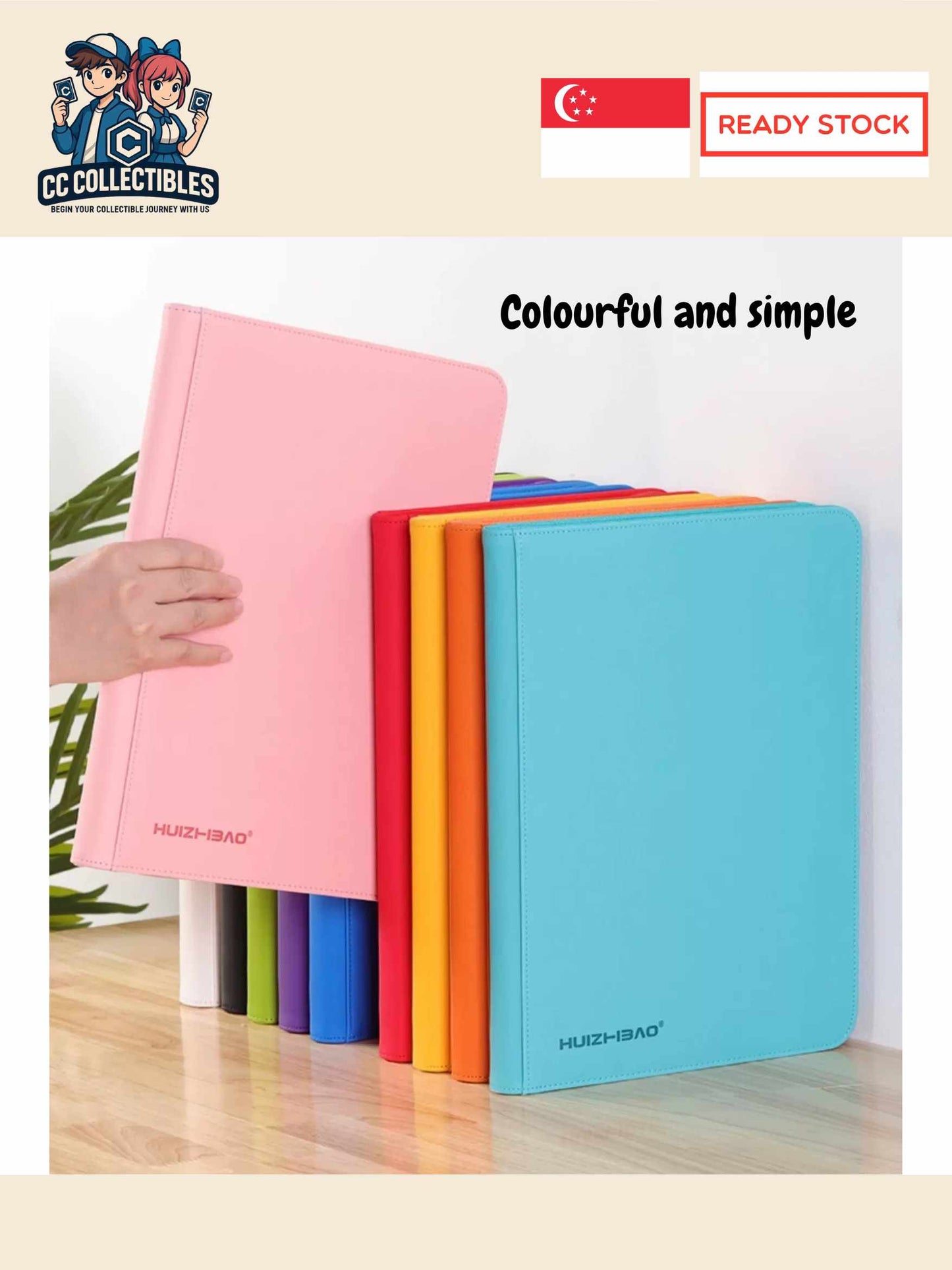 Waterproof Trading Card Binder (360/480 slots)